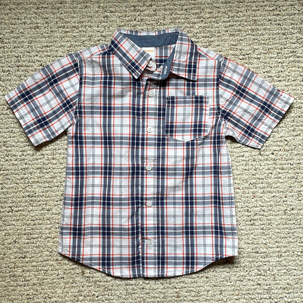 Gymboree Plaid Button Down